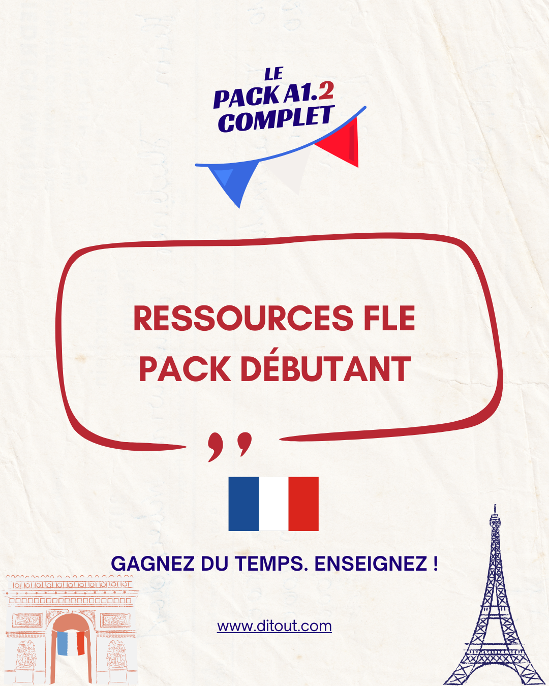 Pack A1.2 Complet - 13 Chapitres + 49 leçons (PDF à télécharger)