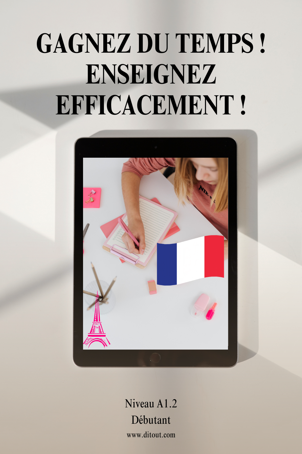 Niveau A1.2 FLE : leçon A1.2 Prêtes à l'emploi ! Gagnez du temps et enseignez !