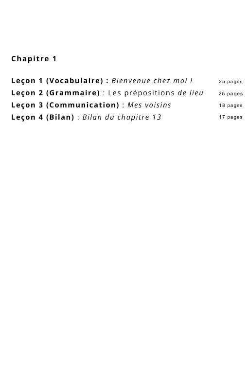 Ressources FLE prêt à l’emploi - Gagnez du temps_Chapitre 1 A1.2 (17 ans et +)