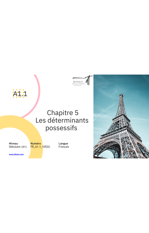 Ressources FLE prêt à l'emploi - Gagnez du temps - Chapitre 5 A1.1 (17 ans et +)