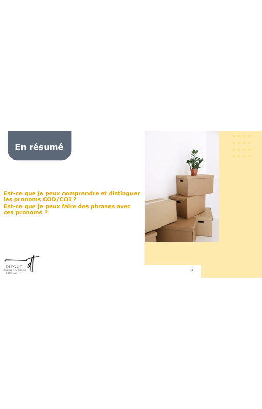 Ressources FLE prêt à l’emploi - Gagnez du temps_Chapitre 5 A2.1 (17 ans et +)