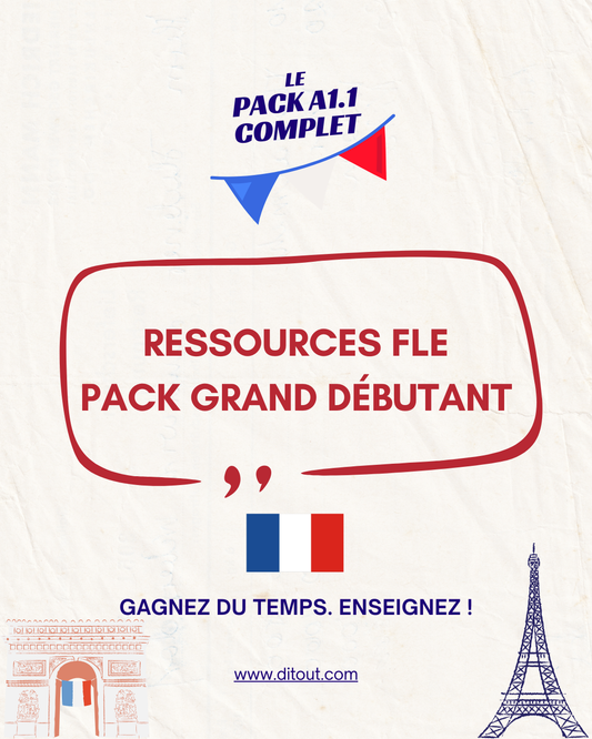 Pack A1.1 Complet – 14 Chapitres + 53 Leçons (PDF à Télécharger)